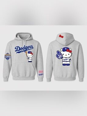 NEW Hello Kitty x Dodgers Hoodie XL 2026 Limited Giveaway